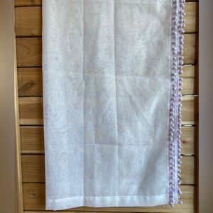 Lush Decor Lavender PomPom Curtain Set